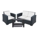 Lugano Three Seater Set – Plastic Mould – N207,500