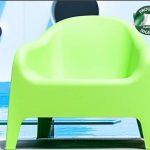 Solo Pool Chair – Plastic Mould – Lemon Green – N20,000 (2)